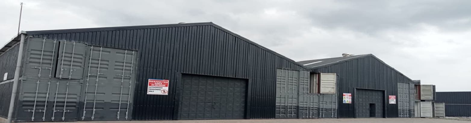 Secure bonded warehousing facility with 24/7 monitoring